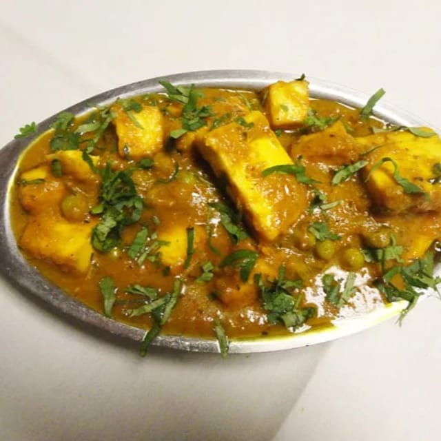 Matar Paneer.